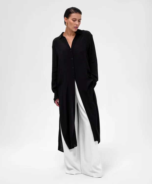 фото Платье оверсайз черное glvr (m)