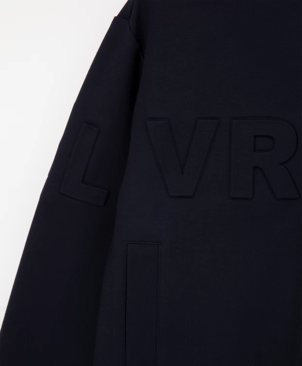 фото Толстовка из джерси на молнии синяя gulliver (146)