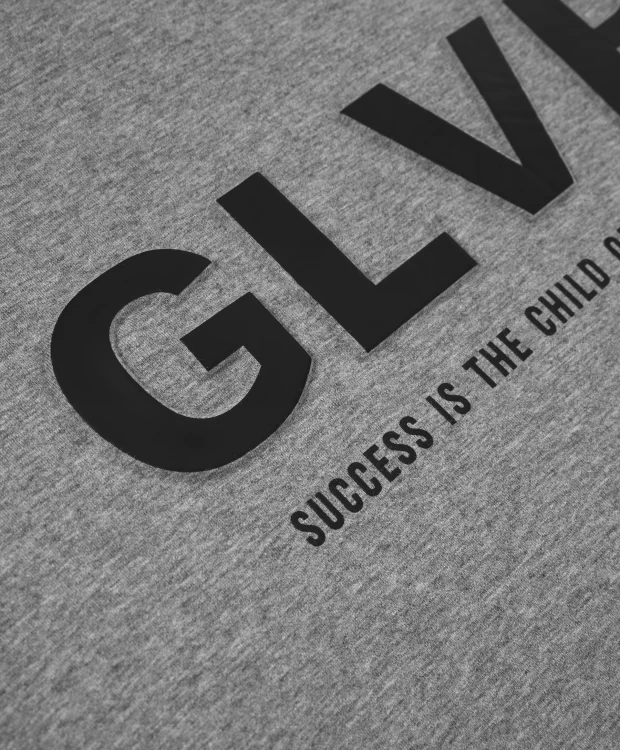 фото Толстовка с шрифтовымии элементами серая gulliver (158)