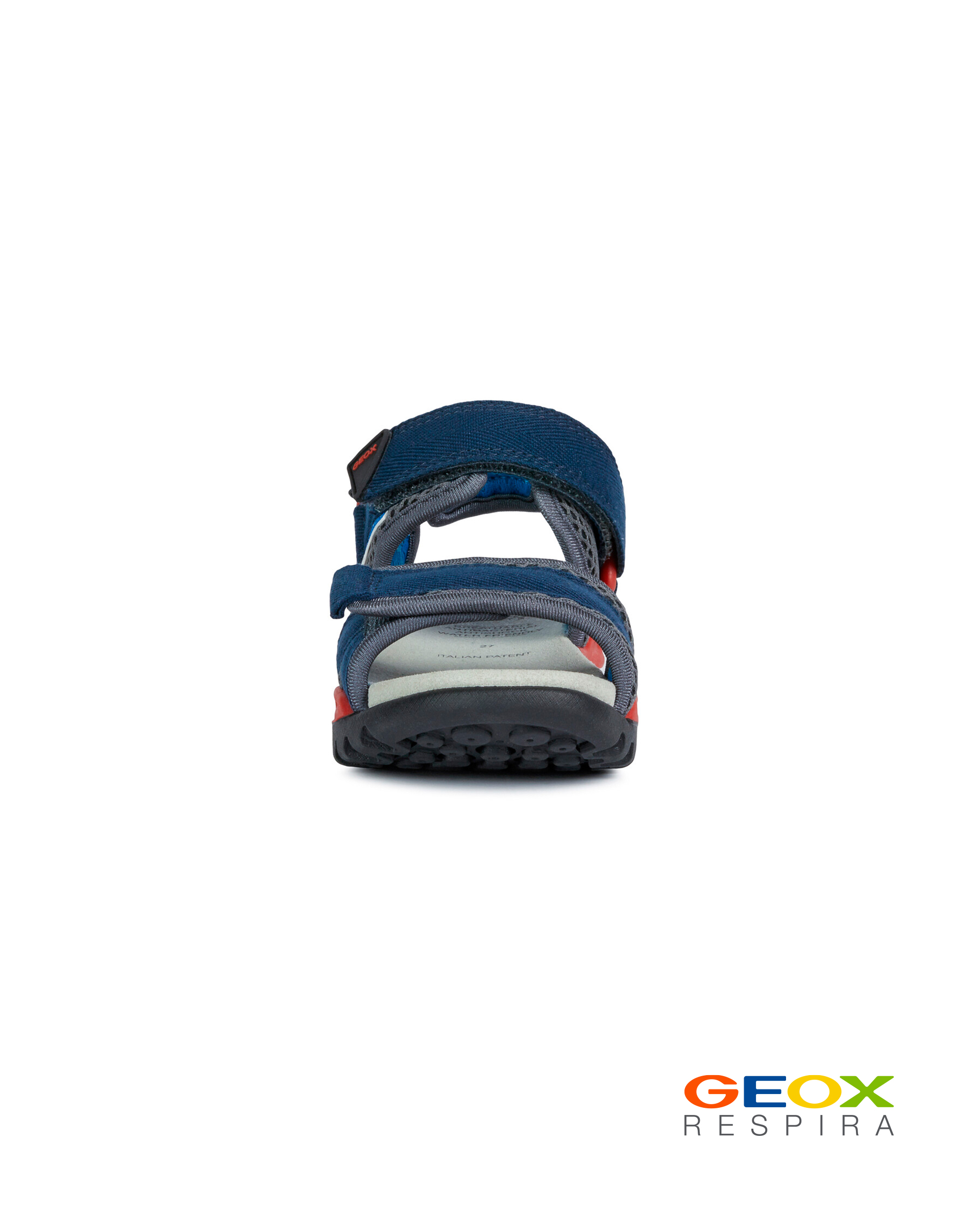 Синие сандалии Geox для мальчика J020RC01411C0735, размер 34, цвет синий - фото 2