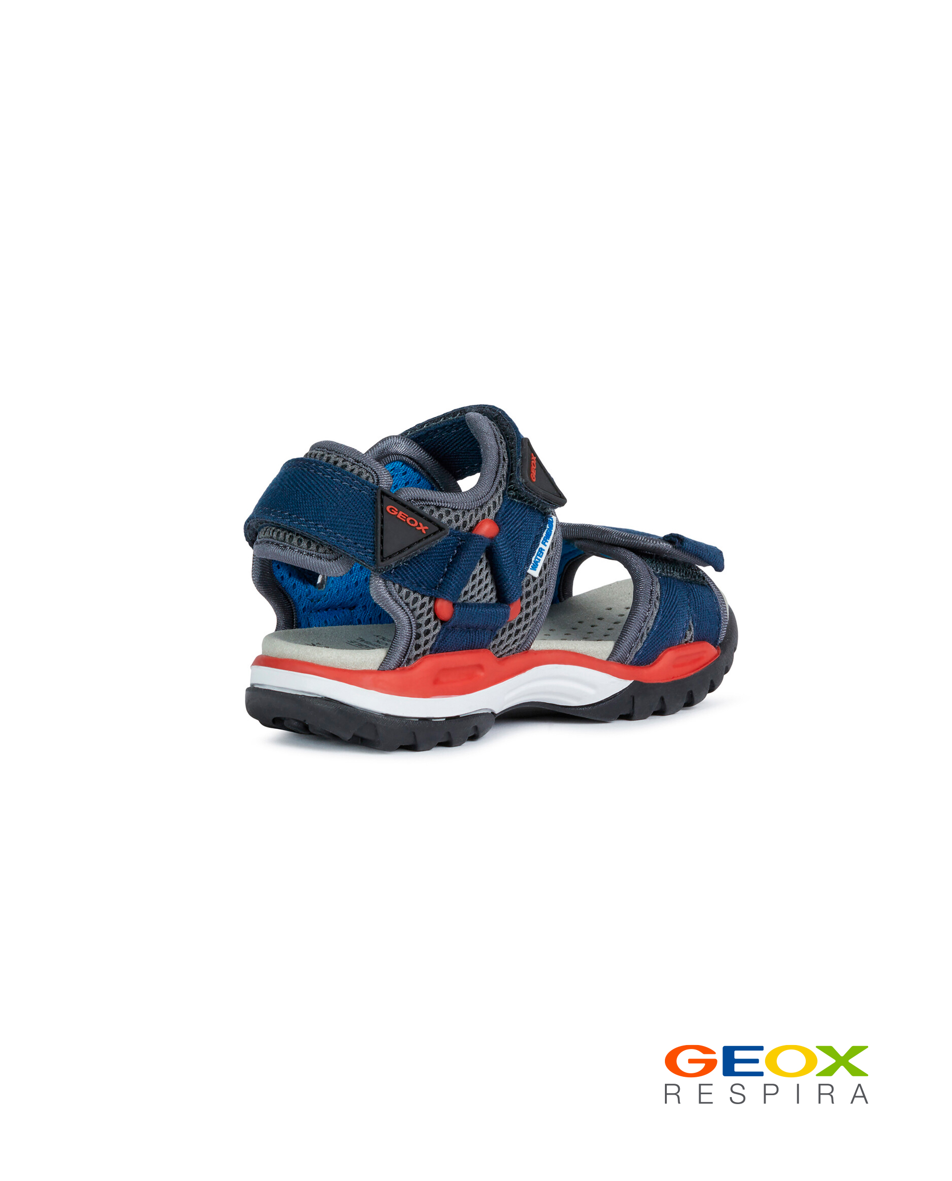 Синие сандалии Geox для мальчика J020RC01411C0735, размер 34, цвет синий - фото 3