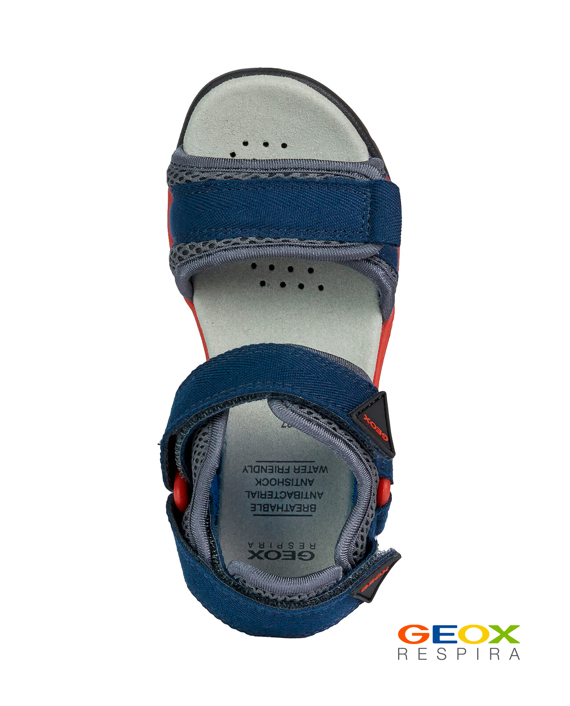 Синие сандалии Geox для мальчика J020RC01411C0735, размер 37, цвет синий - фото 4