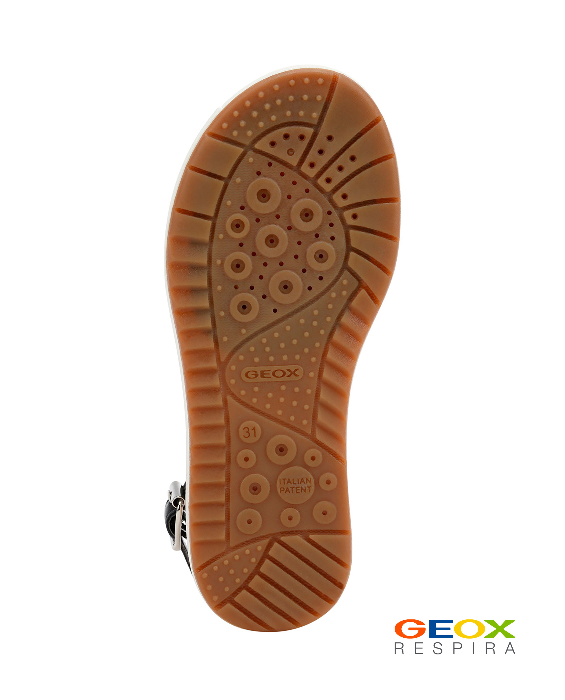 фото Черные сандалии geox