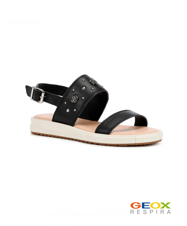 Черные сандалии Geox (38), размер 38