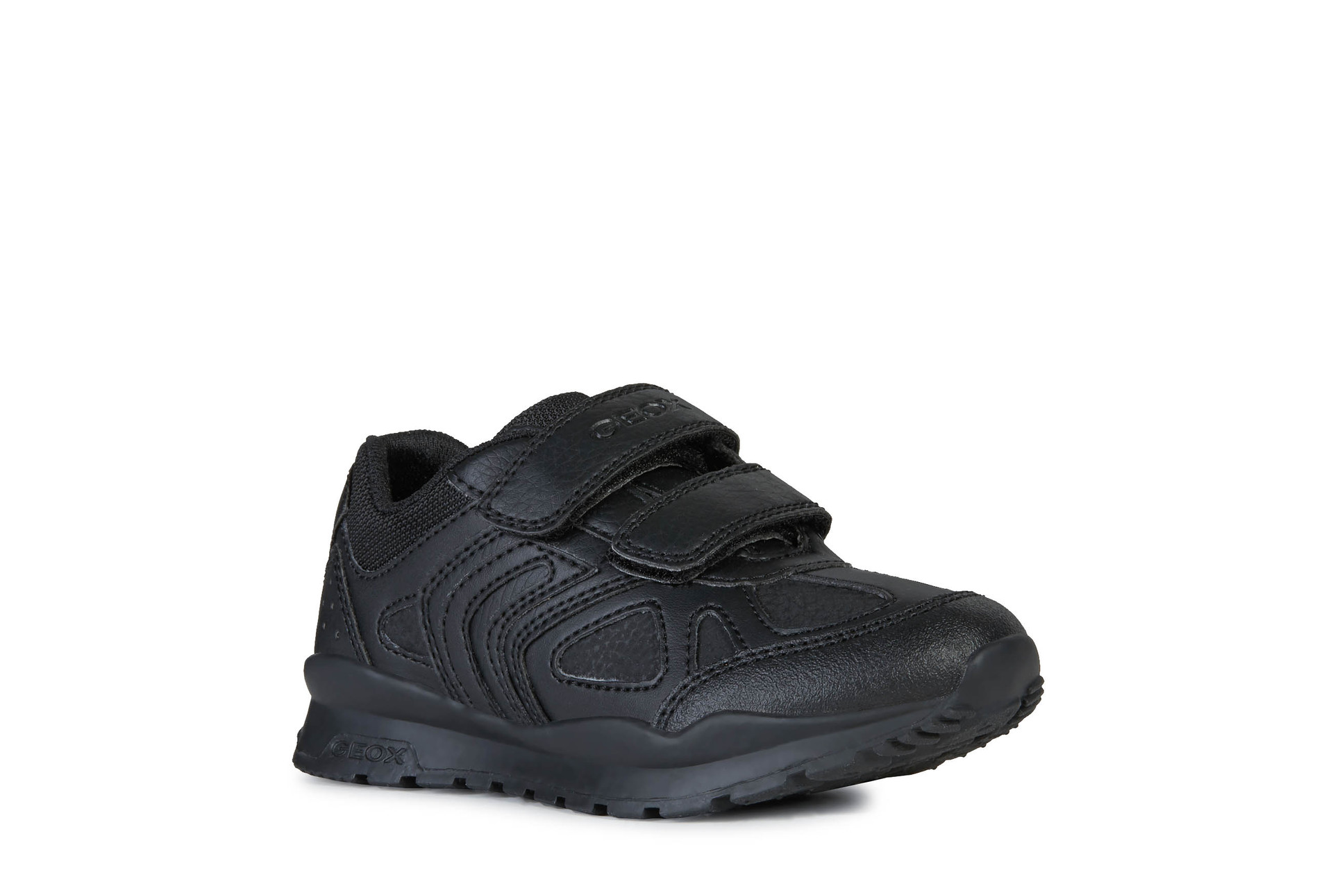 Черные кроссовки Geox J0415CLBUCEC9999, размер 37, цвет черный