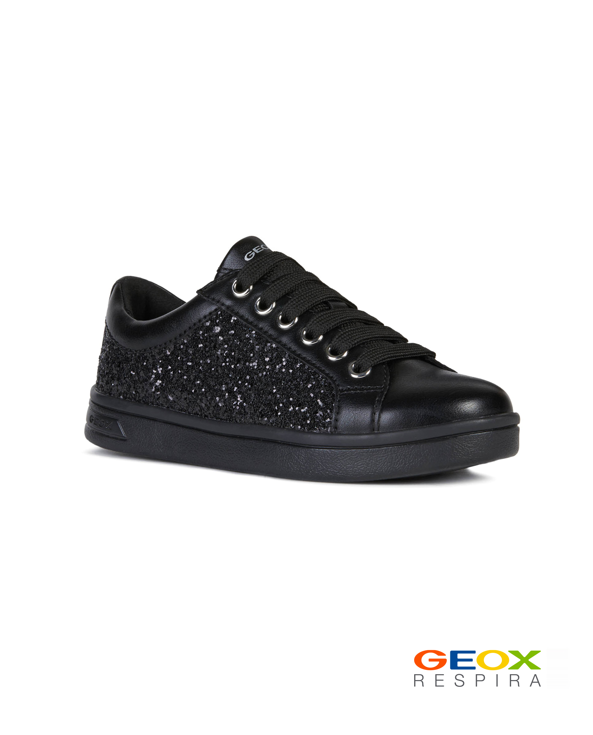 Черные кроссовки Geox J044MELEWBCC9999, размер 36, цвет черный - фото 1
