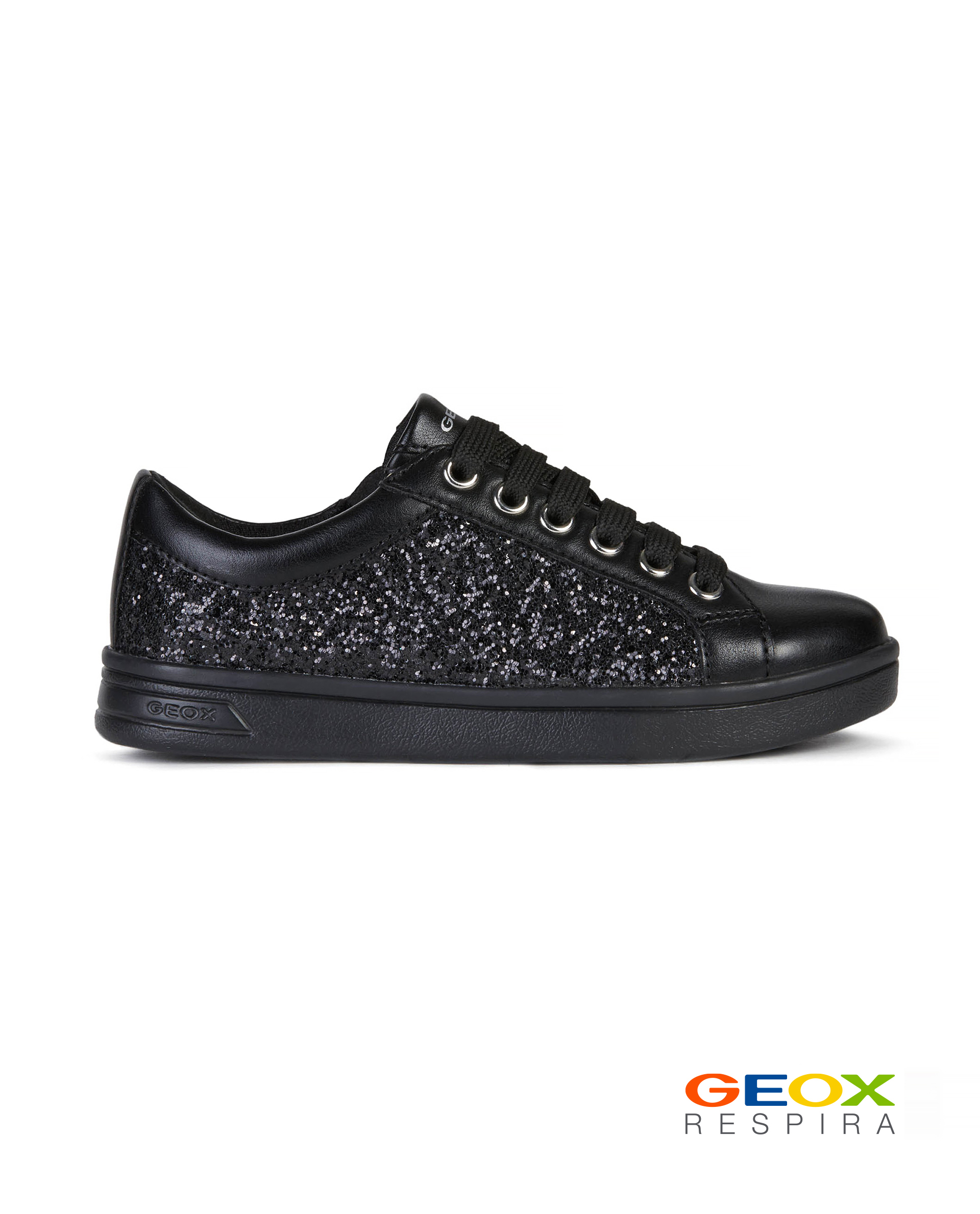 Черные кроссовки Geox J044MELEWBCC9999, размер 36, цвет черный - фото 2