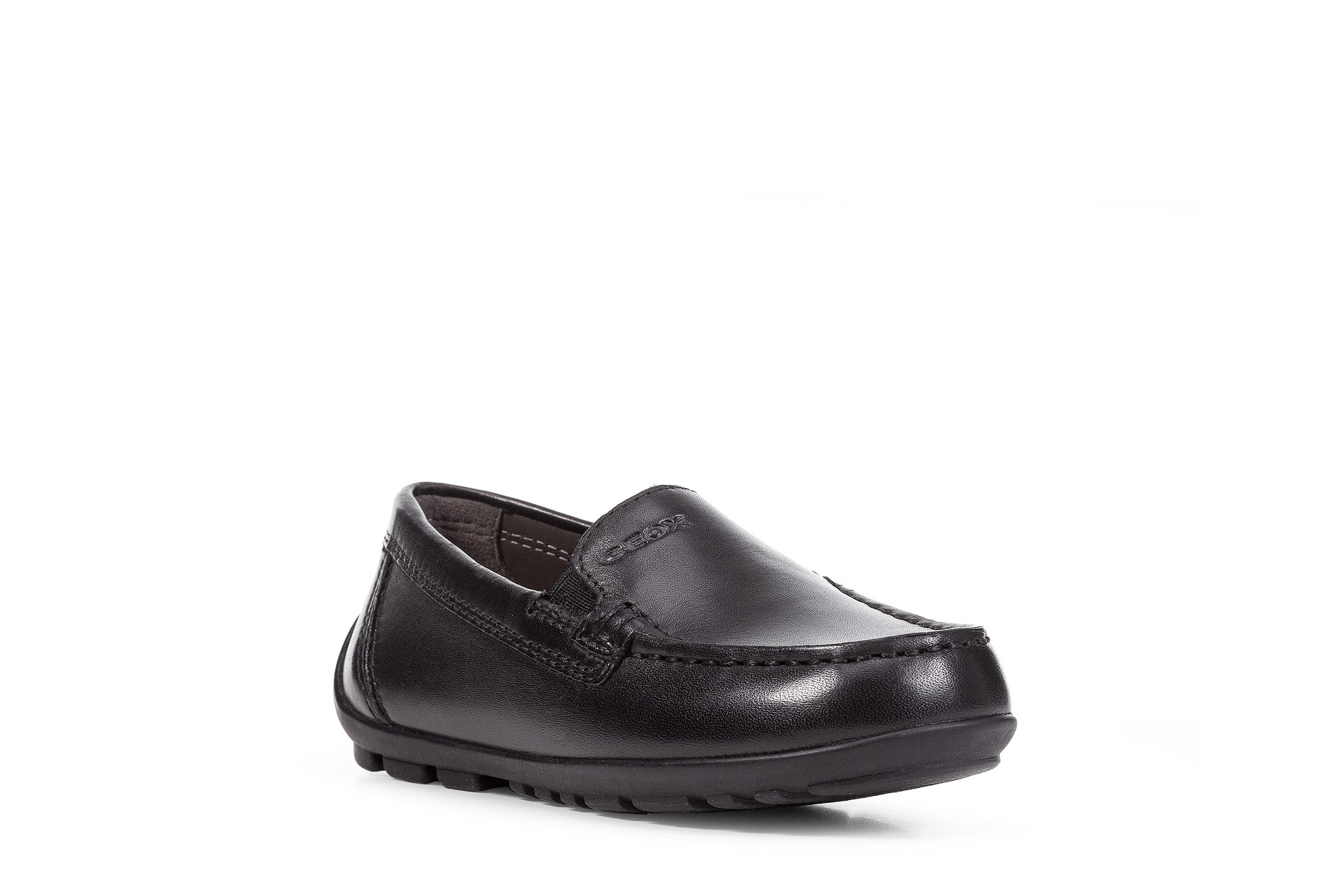 Туфли чёрные Geox J046CAL0043C9999, размер 31, цвет черный