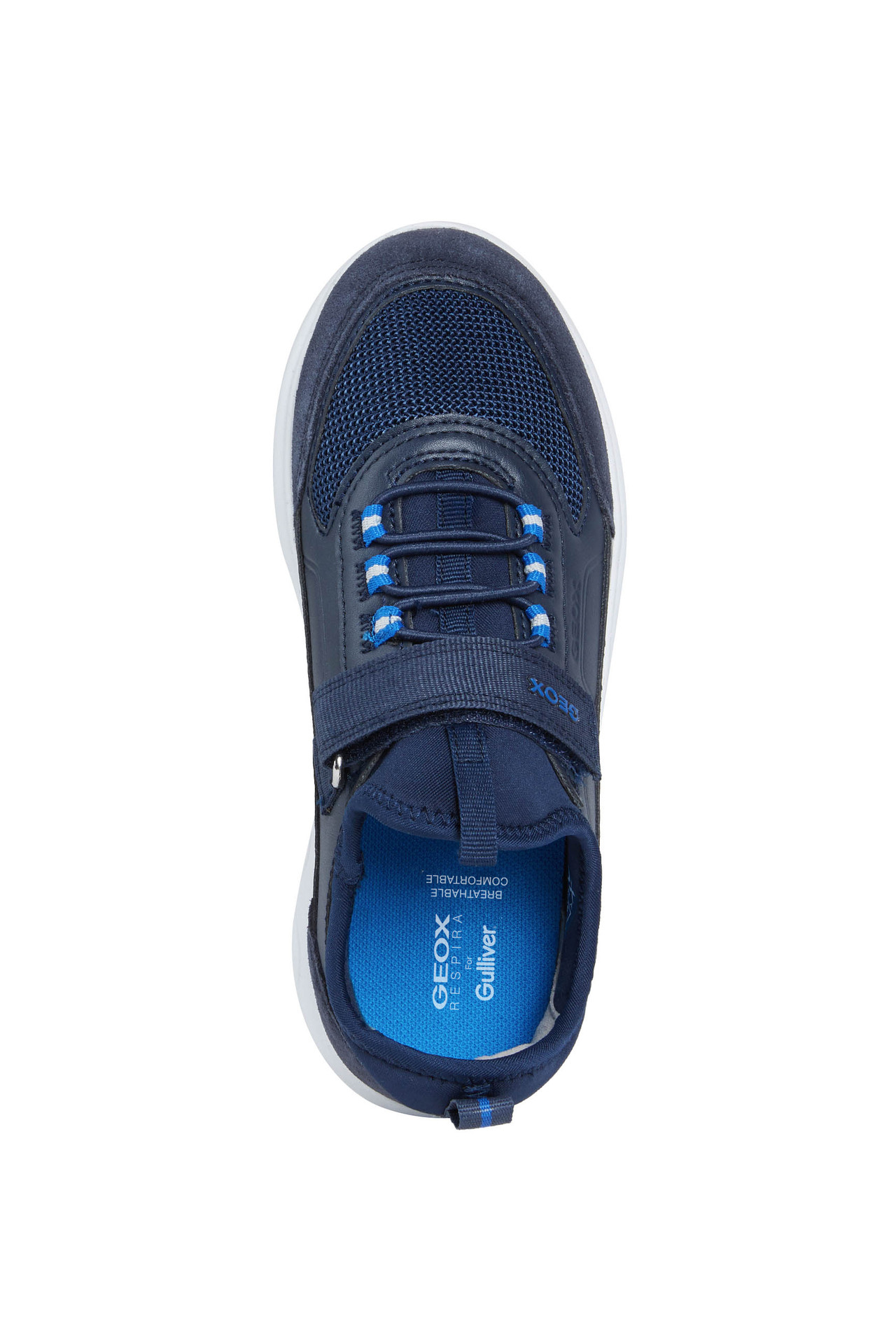 Кроссовки синие Geox J26H7DL5415C4226, размер 30, цвет мультицвет - фото 5